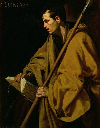 Der Apostel St. Thomas, ca. 1619-20 von Diego Velázquez